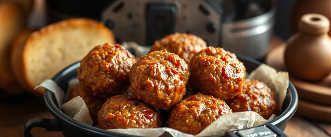 Frikadellen im Airfryer: Knusprig & Saftig