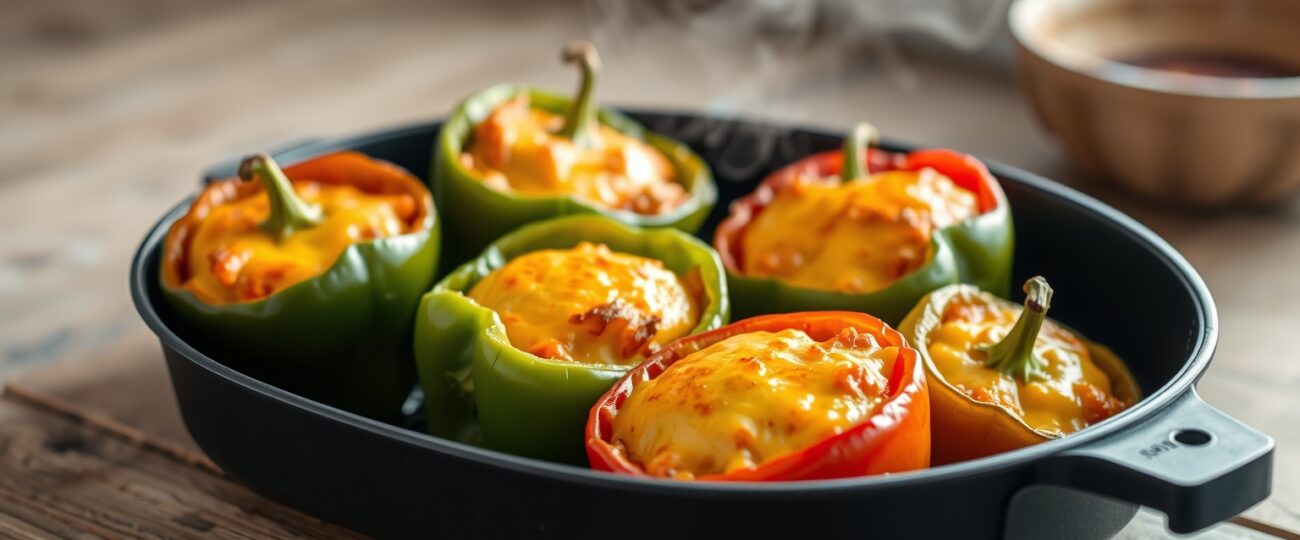 Gefüllte Paprika Airfryer: Das perfekte Rezept