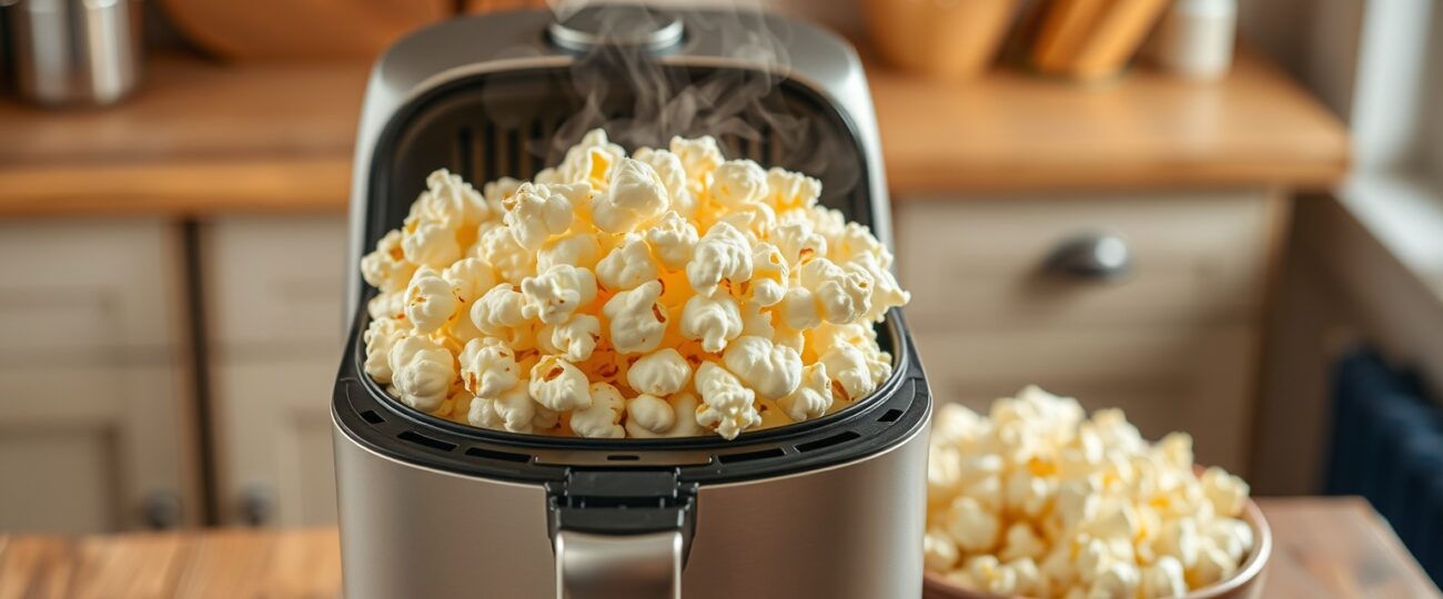 Popcorn im Airfryer: So gelingt es perfekt