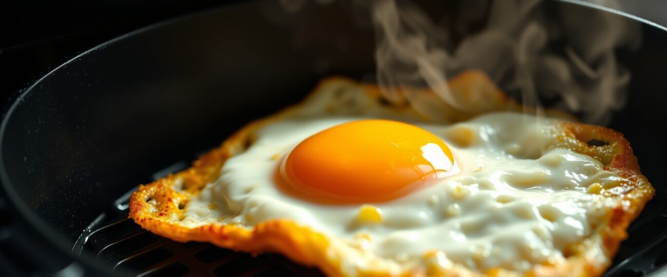 Spiegelei im Airfryer: Perfekt gelingen in 5 Min.