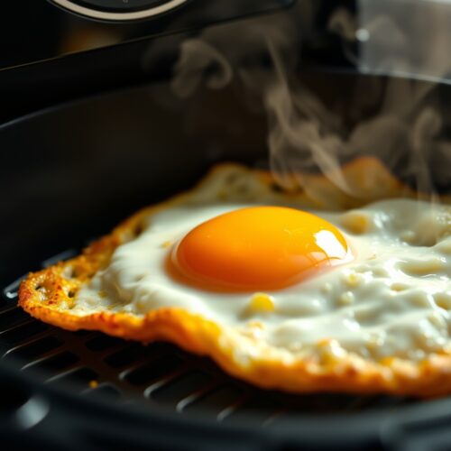 Spiegelei im Airfryer: Perfekt gelingen in 5 Min.