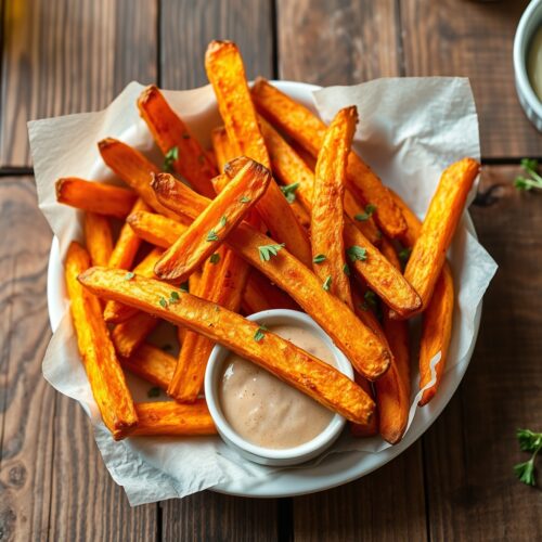 Süßkartoffel Pommes Airfryer: Knusprig & Perfekt