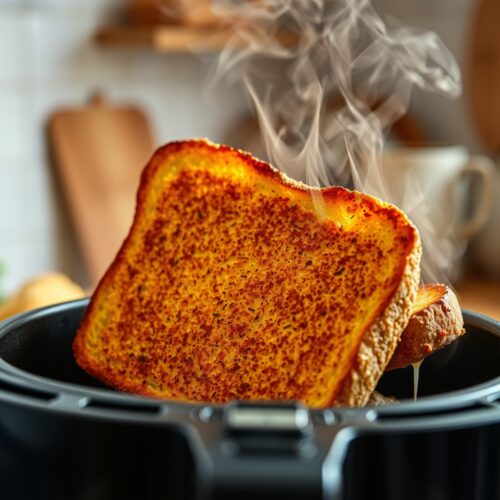 Toast im Airfryer: Perfekt knusprig in 5 Minuten