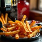 Knusprige Pommes aus der Heißluftfritteuse