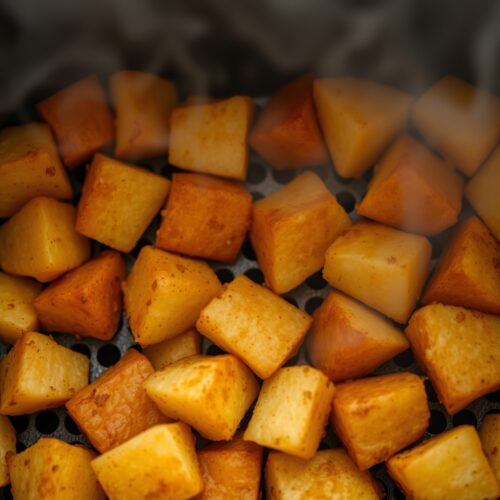 Rohe Kartoffeln in der Heißluftfritteuse: Garzeiten