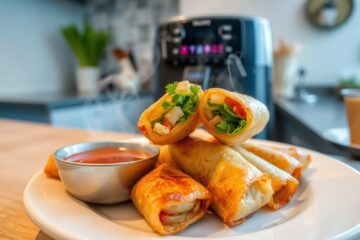 Frühlingsrollen im Airfryer: Knusprig & Schnell